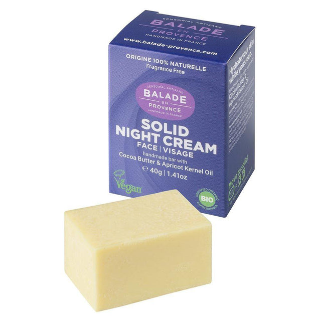 Balade En Provence Solid Night Cream Bar, 40gr
