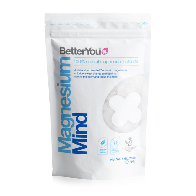 BetterYou Magnesium Flakes Mind, 750gr