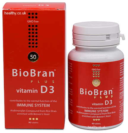 BioBran Plus Tablets- 50mg, 90 Tablets