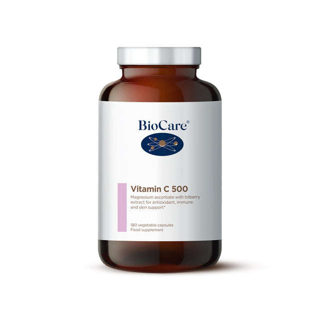 BioCare Vitamin C 500, 180 Capsules