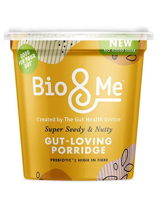 Bio&Me Super Seedy & Nutty Gut-Loving Porridge Pots, 58gr