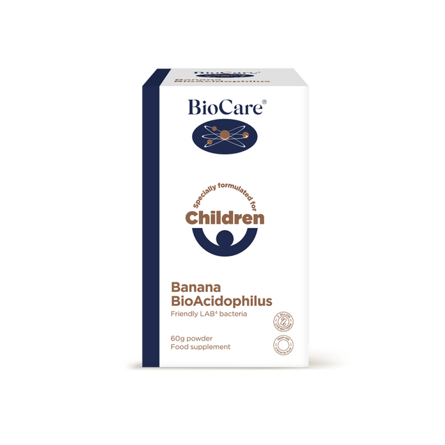 Biocare Children's Banana Bio-Acidophilus, 60gr