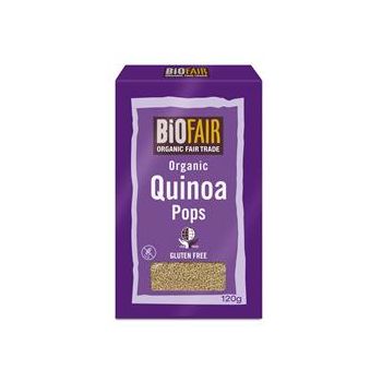 Biofair Organic Quinoa Pops - Fair Trade, 120g