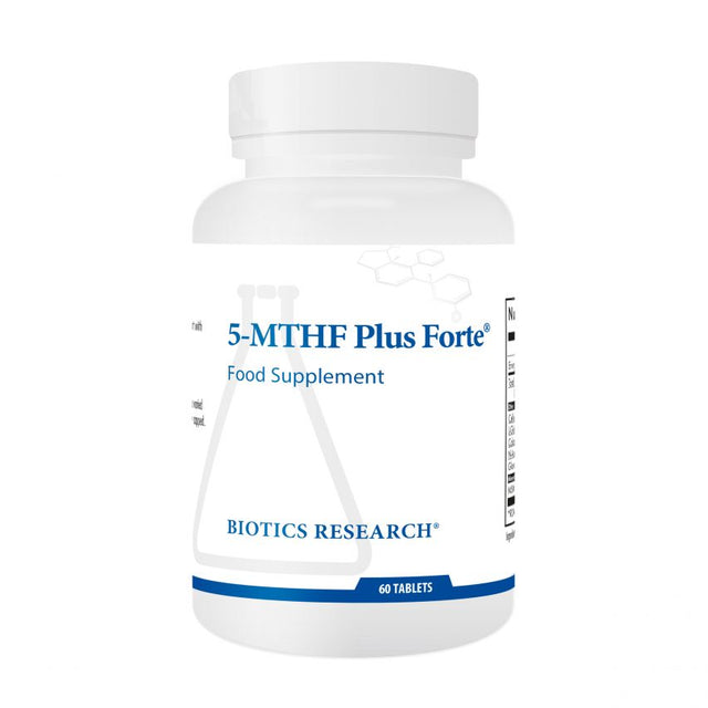 Biotics Research 5-MTHF Plus Forte,  60 Tablets