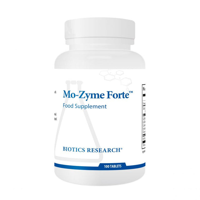 Biotics Research Mo-Zyme Forte, 100 Tablets