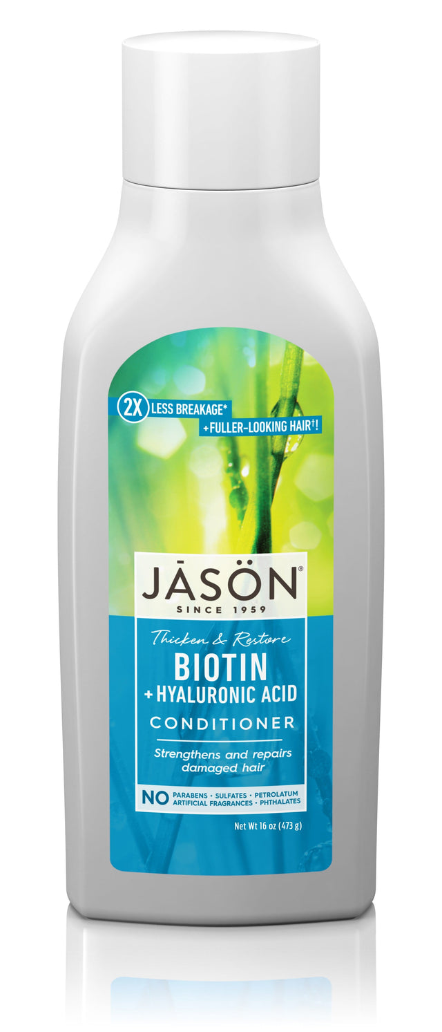 Jason Organic Conditioner Biotin, 454g