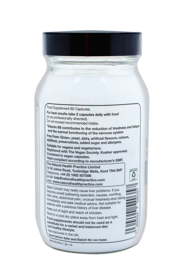 NHP Black Cohosh Premium Support,  60 Capsules