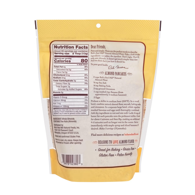 Bob's Red Mill Almond Flour, 454gr