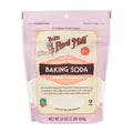 Pure Bob's Red Mill Baking Soda in 454g package, suitable for baking and cleaning