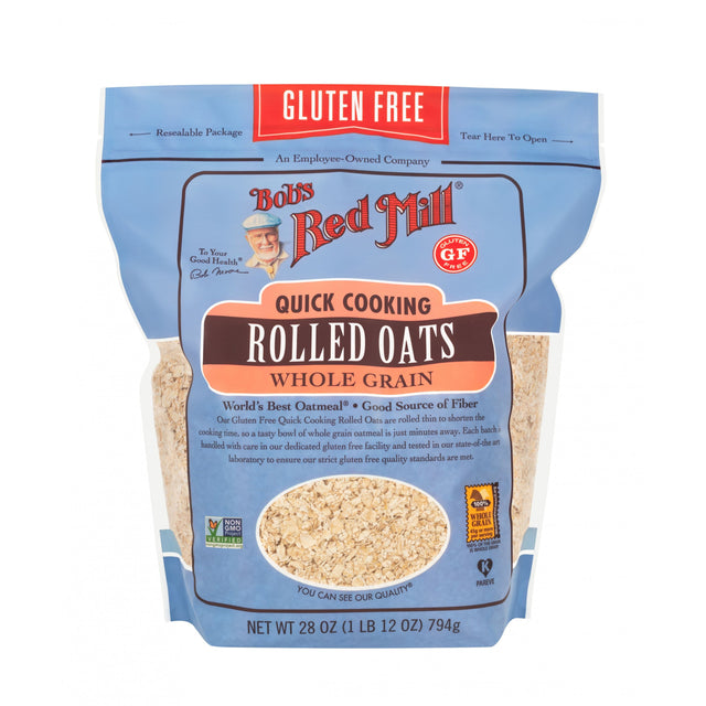 Bob's Red Mill Gluten Free Quick Cooking Rolled Oats, 794gr