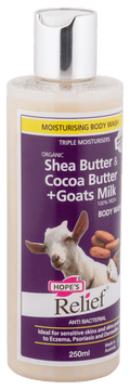Hopes Relief Goats Milk Bodywash, 250ml