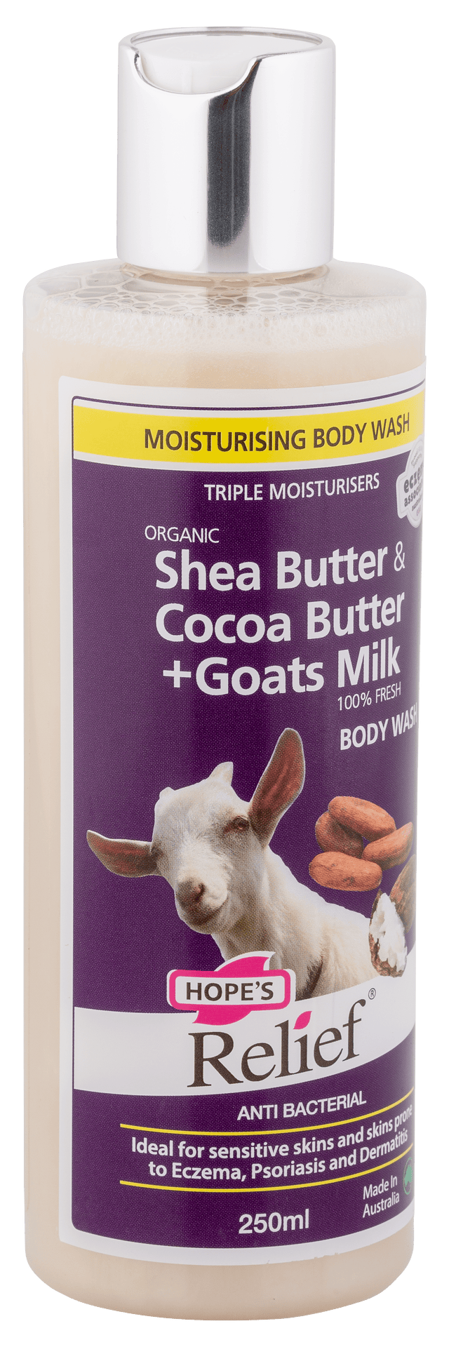 Hopes Relief Goats Milk Bodywash, 250ml