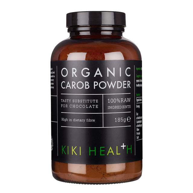 Kiki Health Carob Powder Organic, 185gr