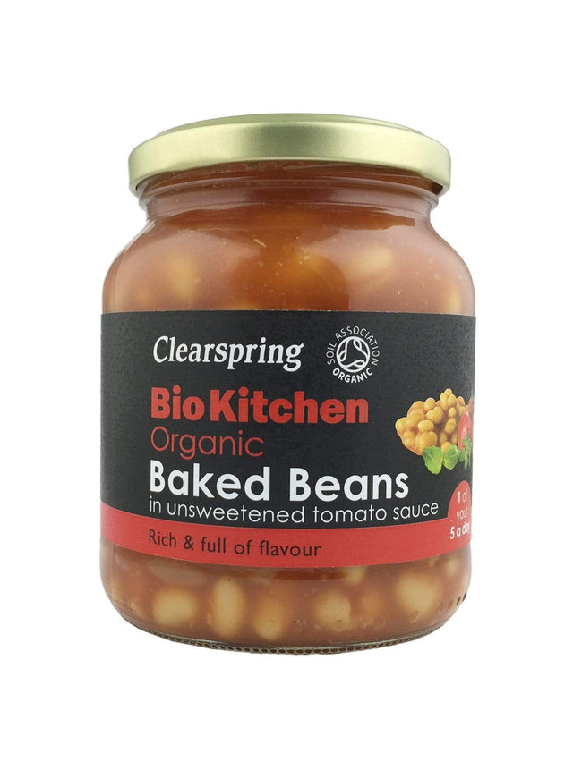 Clearspring Organic Baked Beans (unsweetened) , 350gr