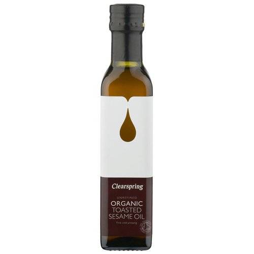 Clearspring Organic Toasted Sesame Oil, 250ml