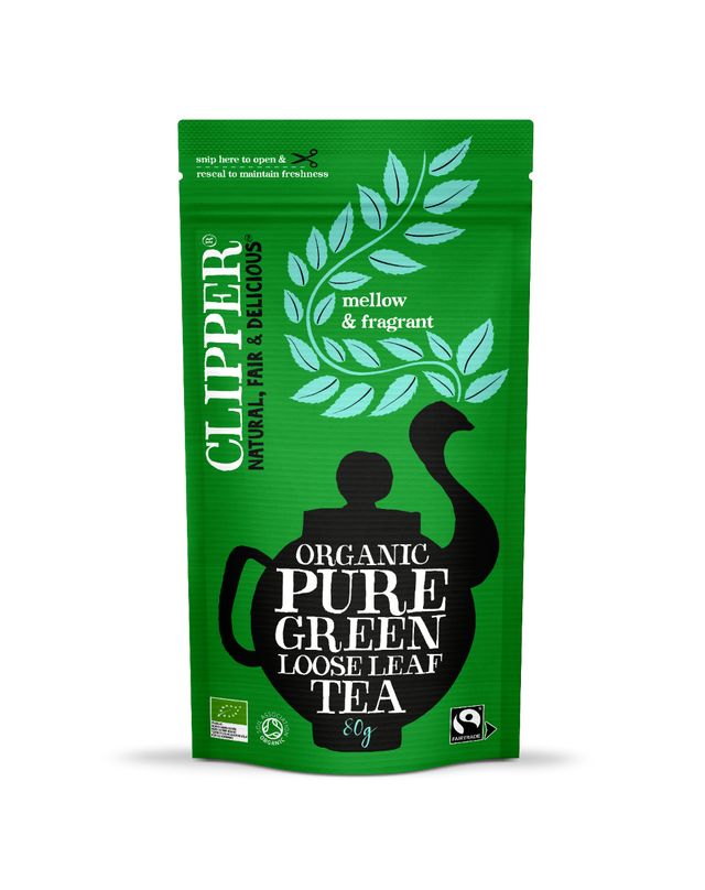 Clipper Organic Fairtrade Green Loose Leaf Tea, 80gr