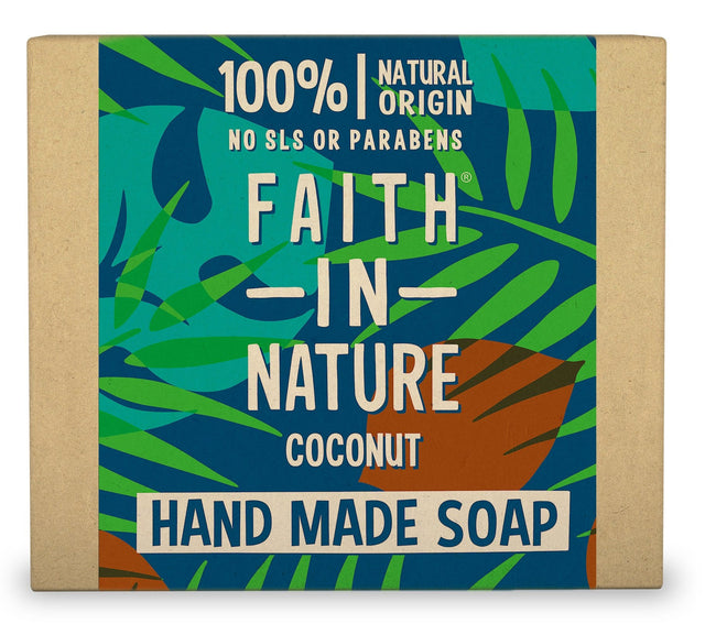 Faith in Nature Coconut Soap,  100gr