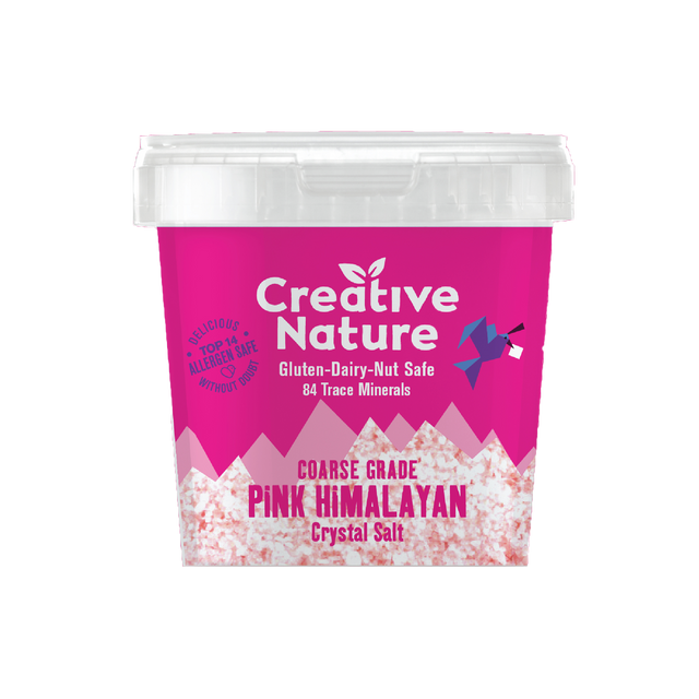 Creative Nature Coarse Pink Himalayan Crystal Salt, 300gr