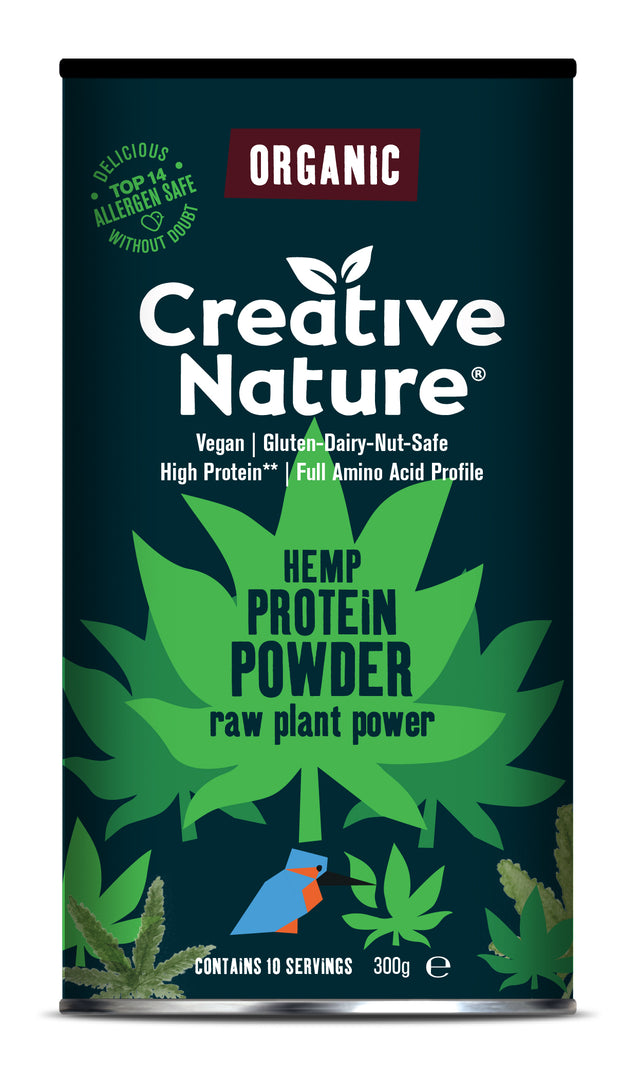 Creative Nature Hemp Protein Powder, 300gr