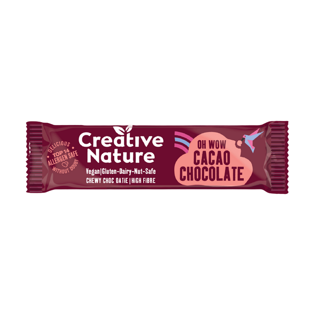 Creative Nature Oh Wow Cacao Chocolate  Bar, 38gr