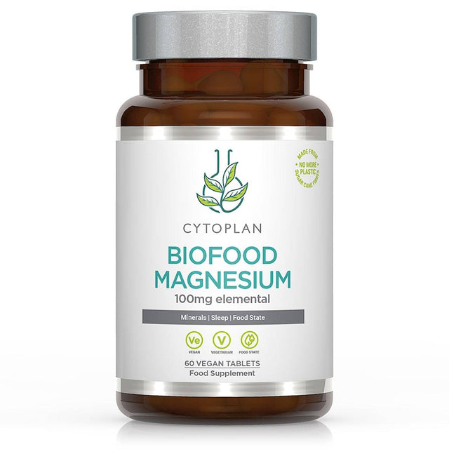 Cytoplan Biofood Magnesium, 100mg, 60 Tablets