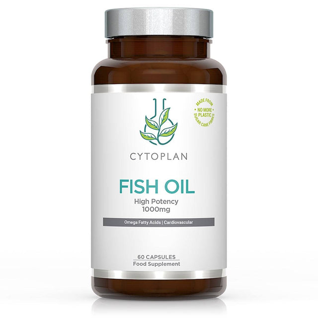 Cytoplan Fish Oil- High Potency 1000mg, 60 Capsules