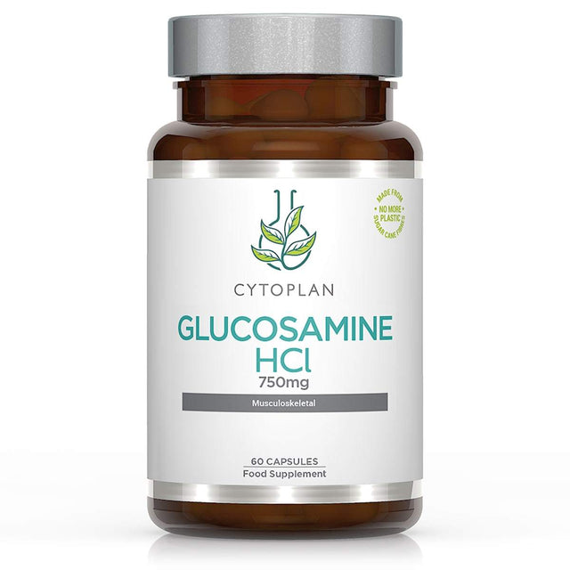 Cytoplan Glucosamine HCL, 750mg, 60 VCapsules