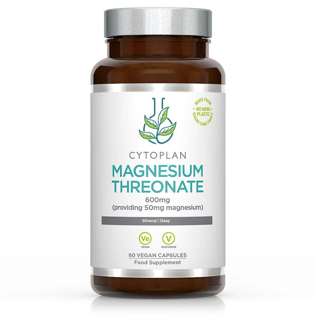 Cytoplan Magnesium Threonate 50mg, 60 Capsules