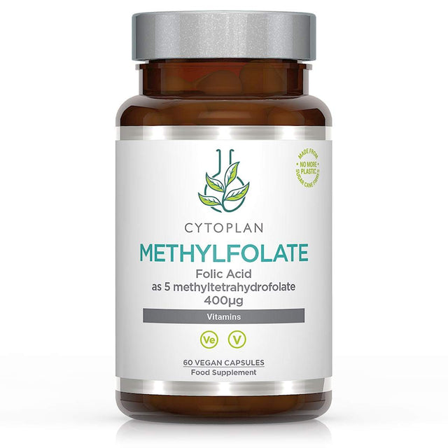 Cytoplan Methylfolate, 400ug, 60 VCapsules