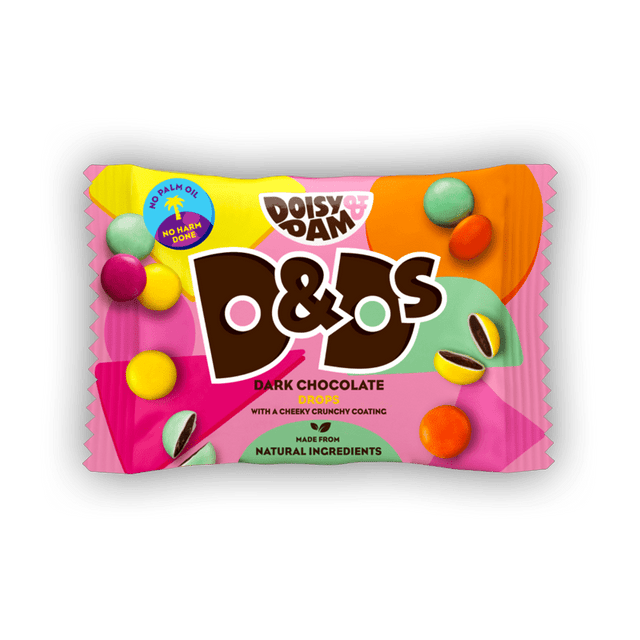Doisy & Dam Dark Chocolate Drops, 30gr