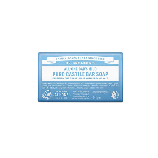 Dr Bronner Organic Baby Mild Soap, 140gr