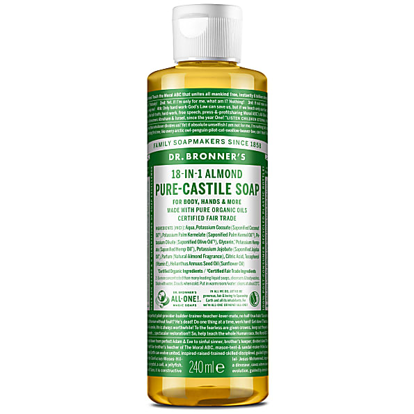 Dr Bronner Organic Castile Soap- Almond, 237ml