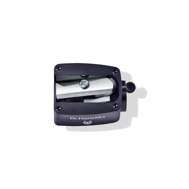 High-quality Dr Hauschka Sharpener for precise eye and lip liner sharpening with cleaning swab included