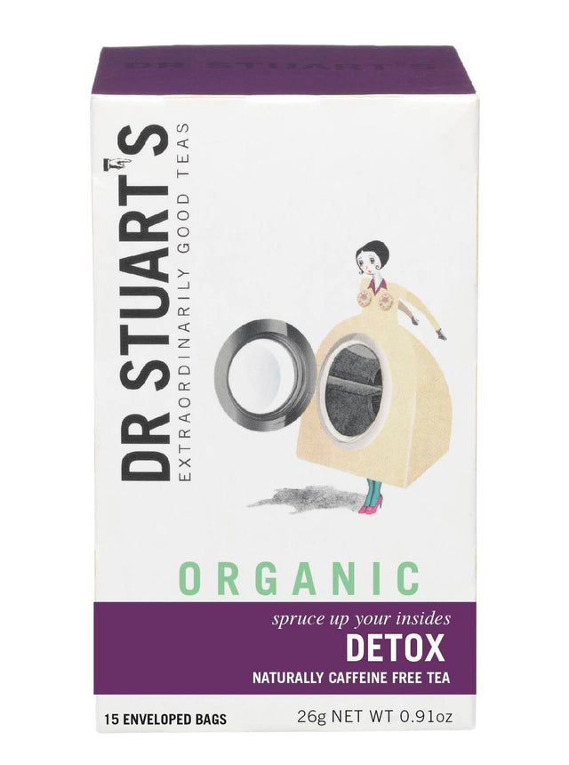 Dr Stuart’s  Organic Detox Tea, 15 Bags