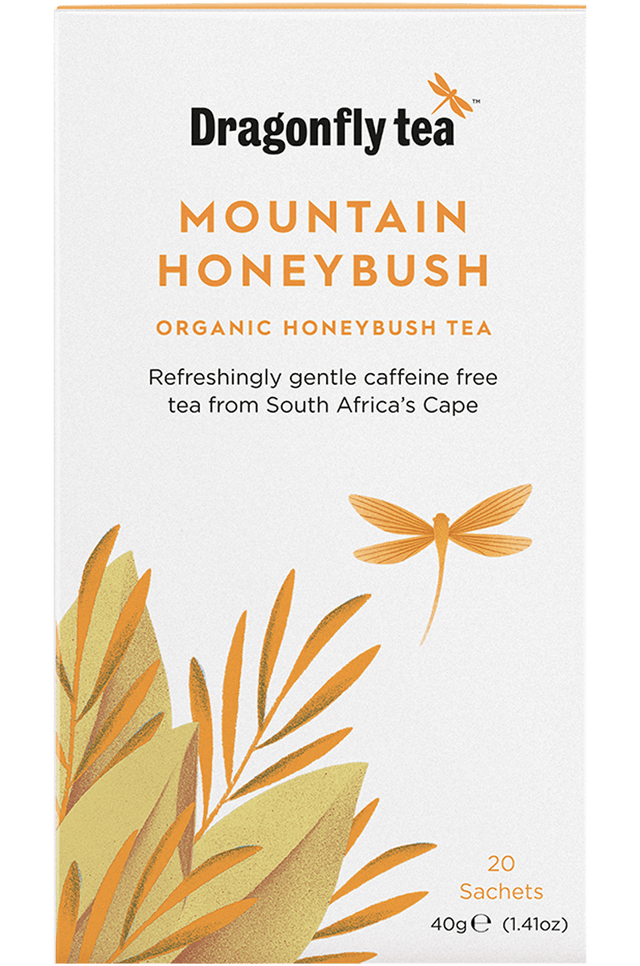 Dragonfly Organic Mountain Honeybush Tea, 20 Bags