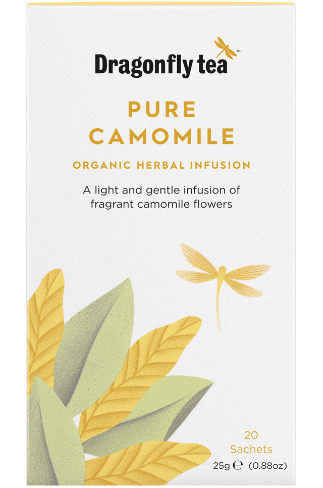 Dragonfly Pure Camomile Tea, 20 Bags
