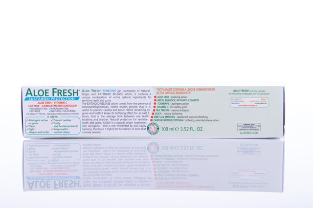 ESI Aloe Fresh Sustained Protection Gel Toothpaste, 100ml