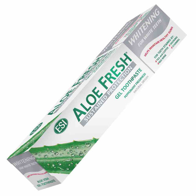 ESI Aloe Fresh Whitening Gel Toothpaste, 100ml