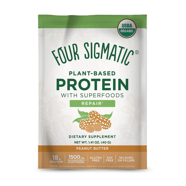 Four Sigmatic Protein Peanut Butter,10 Packets