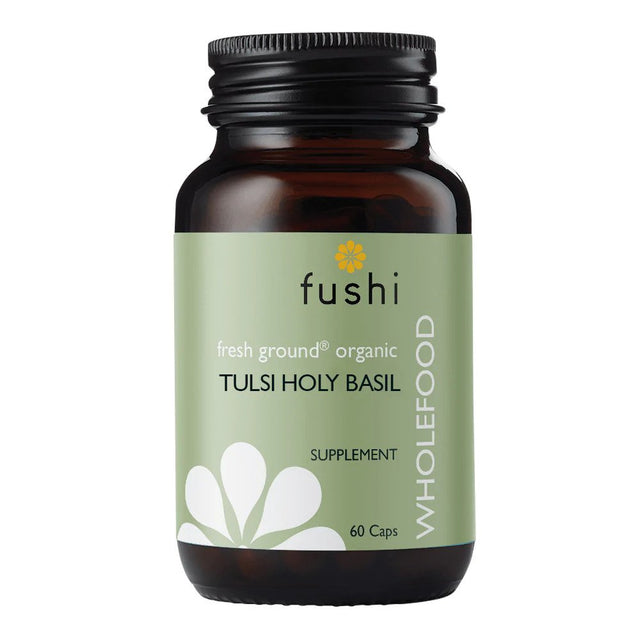 Fushi Holy Basil (Tulsi) Organic 290mg,60 Capsules
