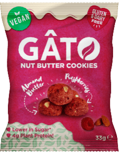 Gato Raspberry Almond Butter Minis,  33gr