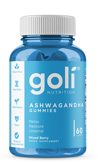 Goli Ashwagandha Gummies, 60 Gummies