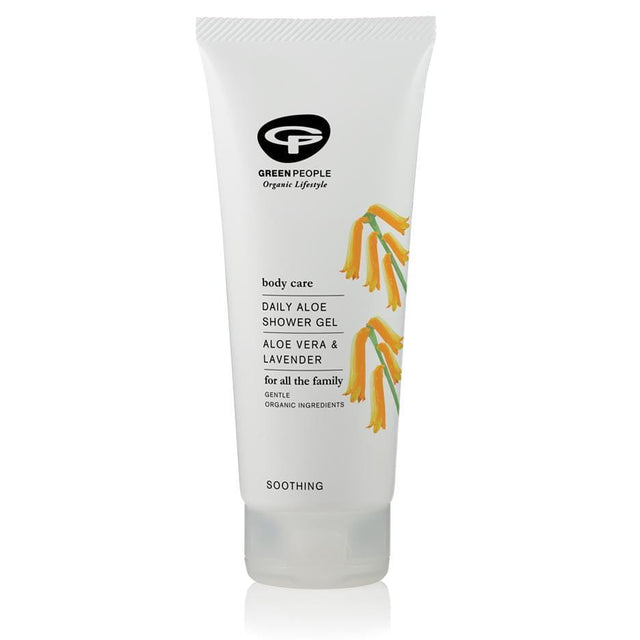 Green People Daily Aloe Shower Gel, 200ml