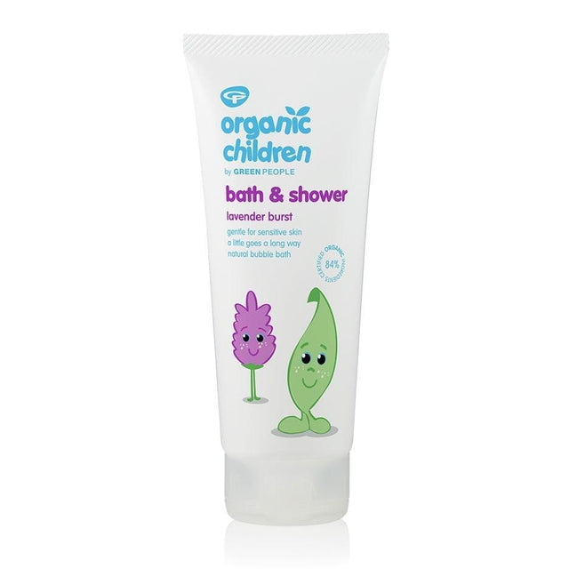 Green People Organic Children Bath & Shower - Lavender Burst, 200ml