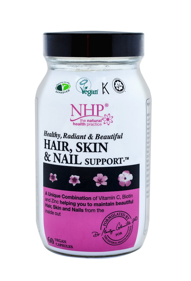 NHP Hair, Skin & Nail Support, 60Caps