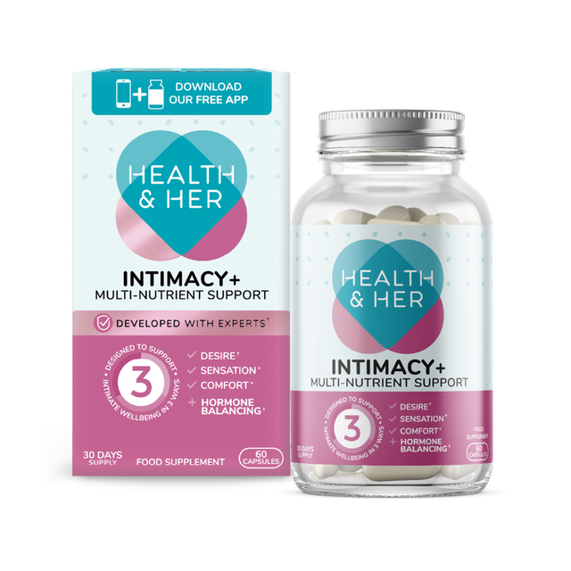 Health & Her Intimacy+ Multi-Nutrient Food Supplement, 60 Capsules