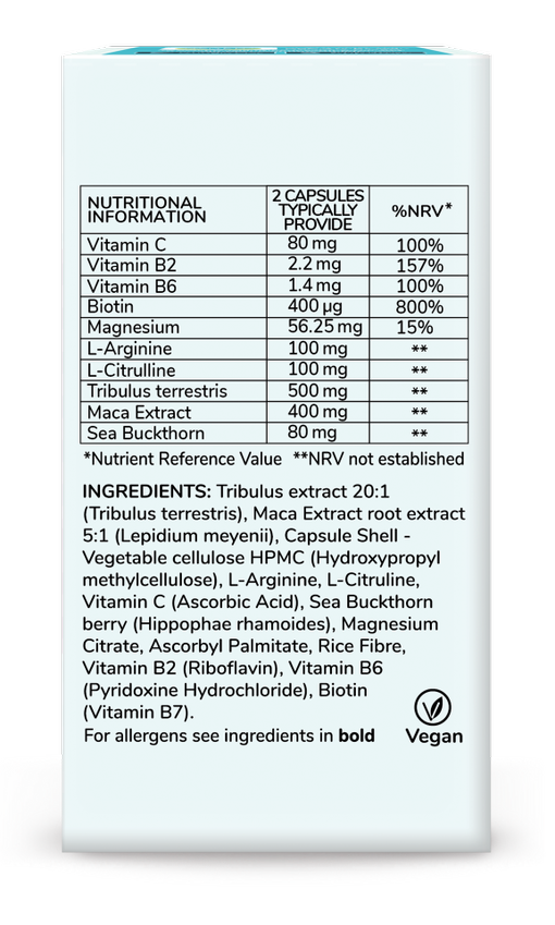 Health & Her Intimacy+ Multi-Nutrient Food Supplement, 60 Capsules