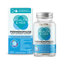 Health & Her Perimenopause Multi-Nutrient Food Supplement, 60 Capsules