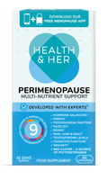 Health & Her Perimenopause Multi-Nutrient Food Supplement, 60 Capsules