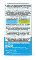 Health & Her Perimenopause Multi-Nutrient Food Supplement, 60 Capsules